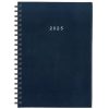 Next ημερολόγιο 2025 basic ημερήσιο σπιράλ μπλε 14x21εκ.