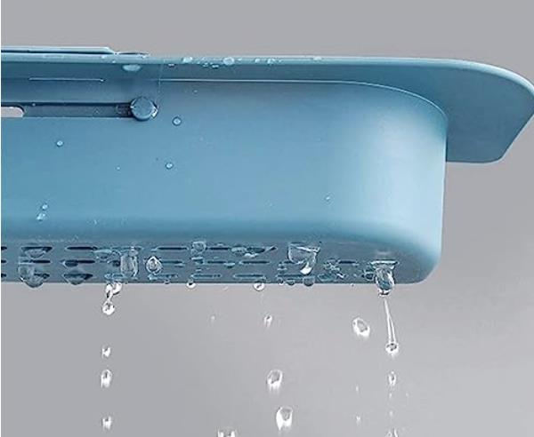 Θήκη οργάνωσης νεροχύτη τηλεσκοπική 37-48x9xΥ29εκ. μπλε - Image 6