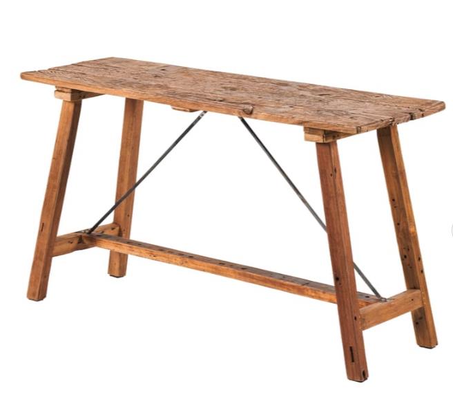 Κονσόλα Nextdeco Tribeca από ξύλο teak - mahoni Υ80x100x40εκ. - Image 5