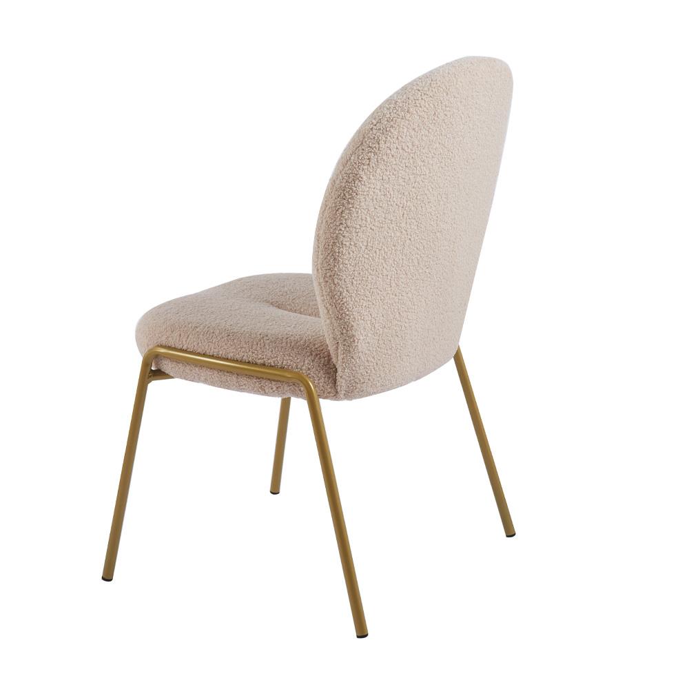 Καρέκλα μεταλλική Nextdeco Jeti λευκή Υ83x52x55εκ - Image 2