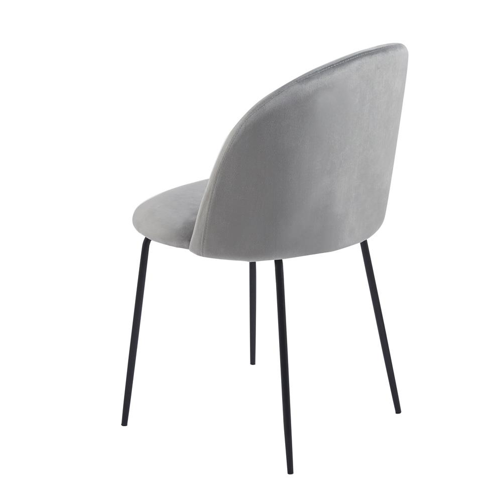 Καρέκλα μεταλλική Nextdeco Iris γκρι Υ77x48x52εκ - Image 2