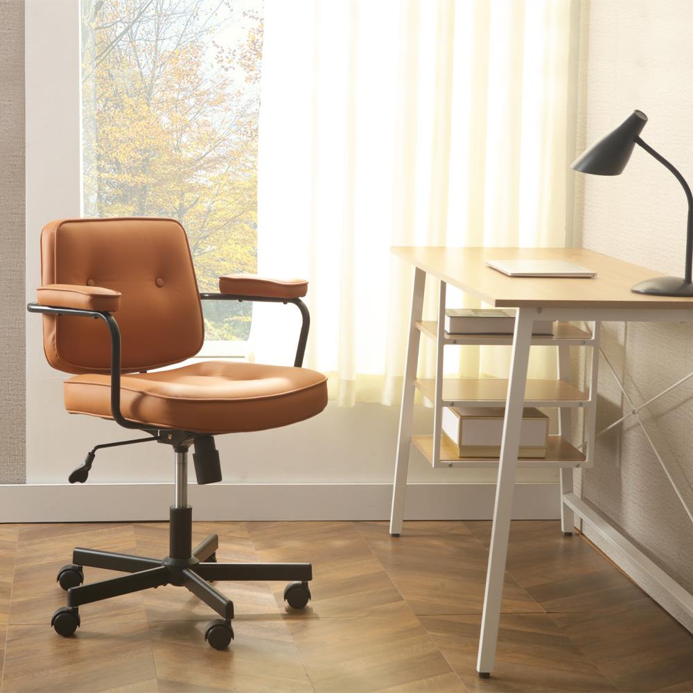 Καρέκλα γραφείου Nextdeco camel Υ77-87x62.5x60,5εκ, - Image 2