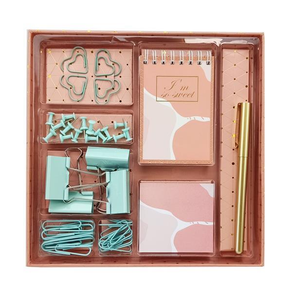 Σετ γραφικής ύλης pink army 40τεμ. σε κουτί δώρου - Image 2