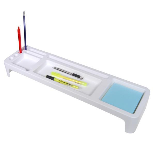 Βάση οργάνωσης γραφείου λευκό 53x15x5,5εκ. - Image 2