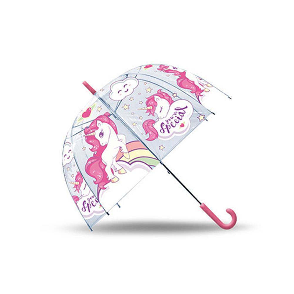 Ομπρέλα διάφανη "Special Unicorn" Ø46εκ. - Image 2