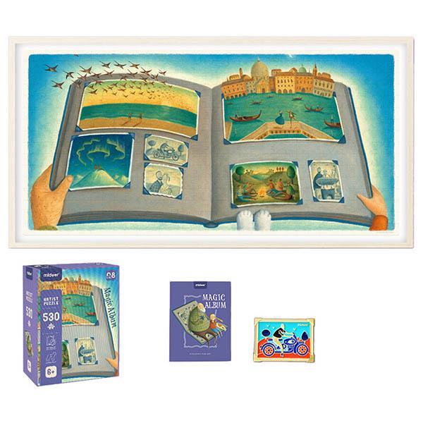 Mideer παζλ Level Up 8 "Magic Album" 530τμχ - Image 2
