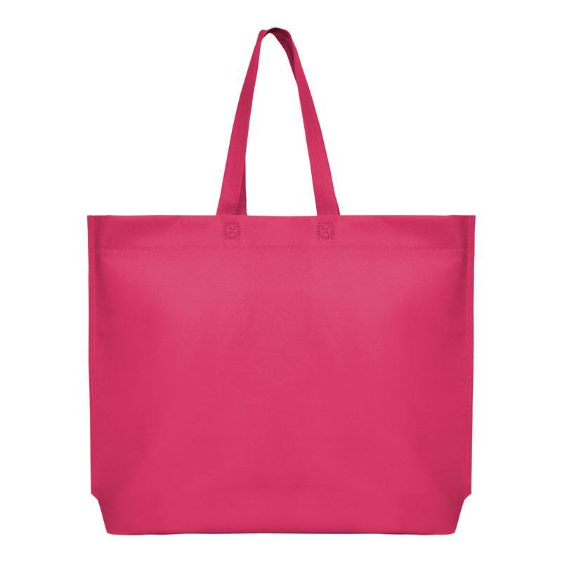 Τσάντα non woven φουξ Υ40x54x10εκ πιέτα. Δυνατότητα εκτύπωσης - Image 2