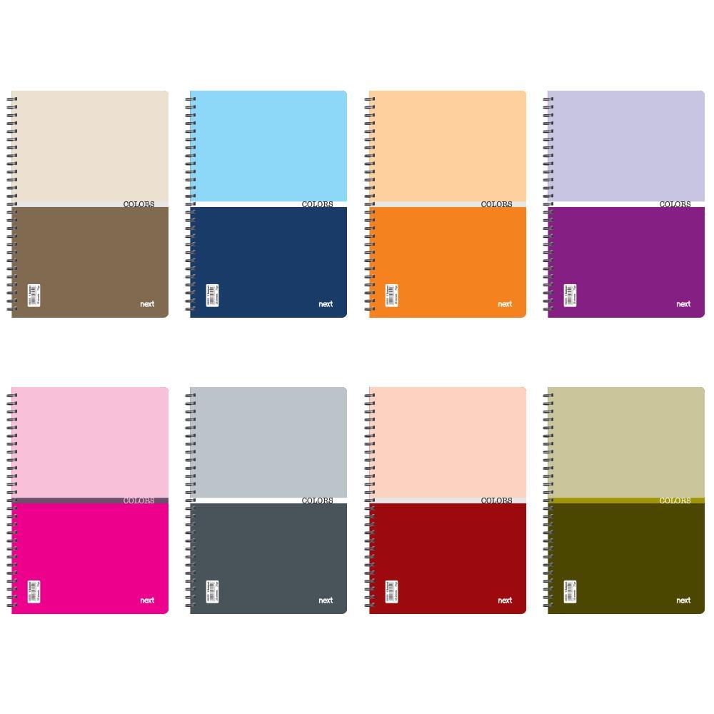 Next colours τετράδιο σπιράλ 17x25εκ. 3θεμ. - Image 2