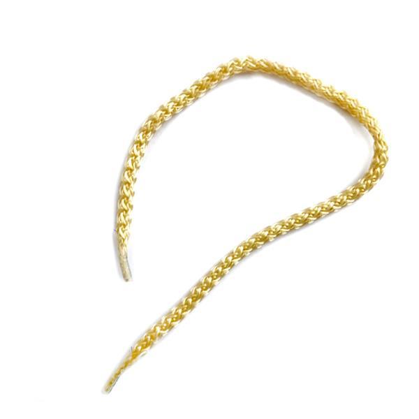 Κορδόνι για χερούλι τσάντας 35εκ., με πλαστικούς ακροδέκτες, χρυσό - Image 3