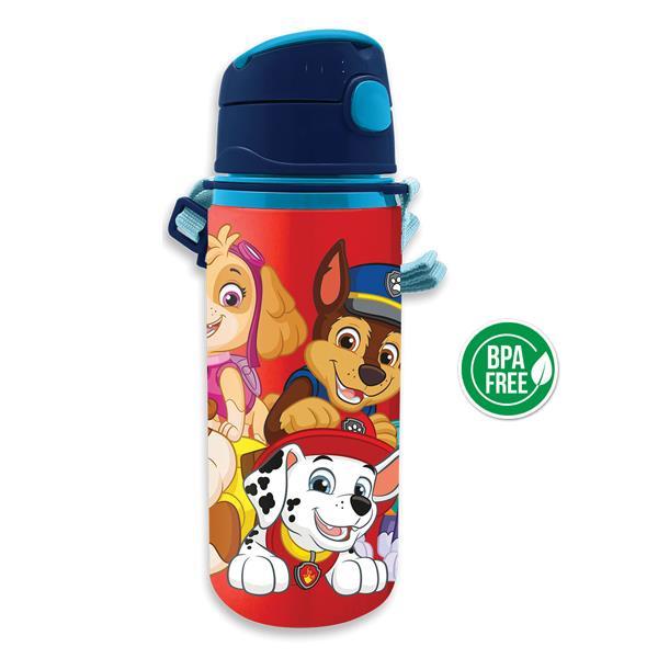 Παγούρι αλουμινίου Paw Patrol με λουράκι 600ml - Image 4