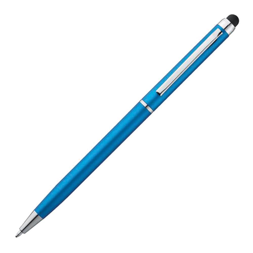 Στυλό- touch pen γαλάζιο 13xØ0,6εκ. Δυνατότητα εκτύπωσης. - Image 2