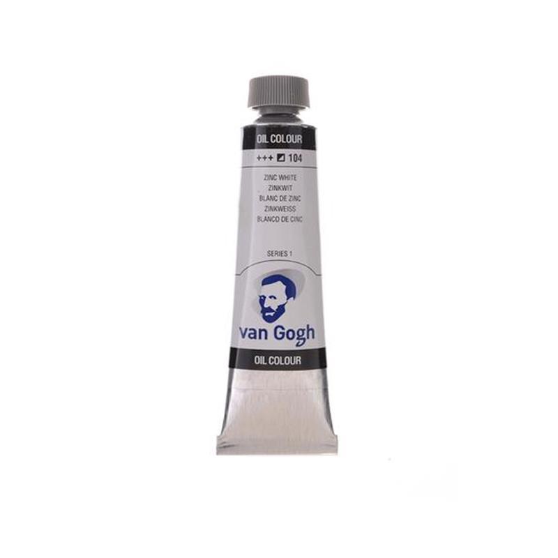 Talens van gogh χρώματα λαδιού 60ml (104-Zinc white) - Image 2