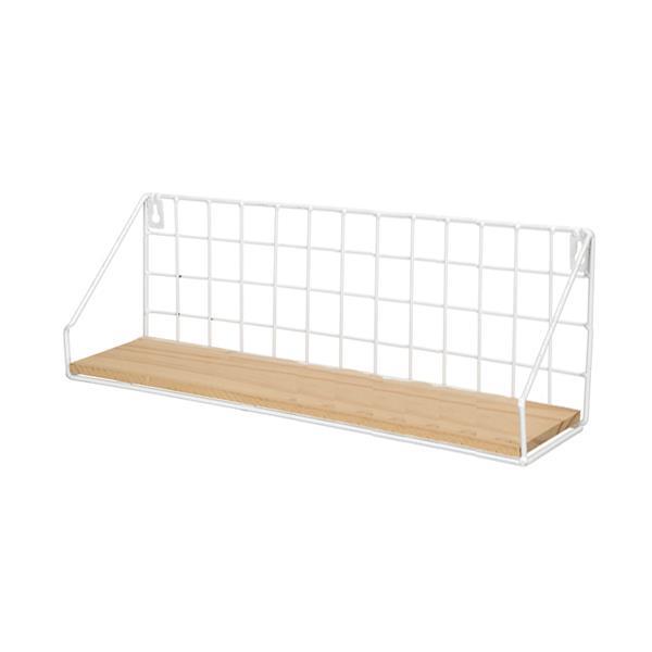 Ράφι επιτοίχιο Nextdeco minimal λευκό 44,5x11,5xY15,5εκ. - Image 2