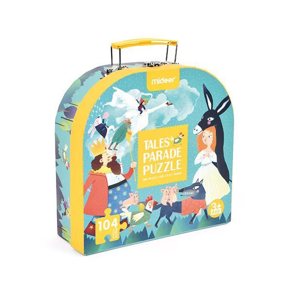 Mideer παζλ σε βαλιτσάκι "Tales Parade" 104 τεμαχίων - Image 2