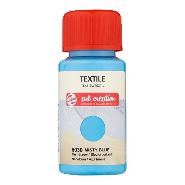 Talens χρώμα textile 5030 misty blue 50ml - Image 2
