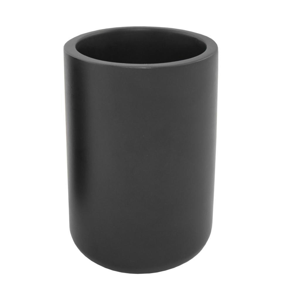 Θήκη για οδοντόβουρτσα μαύρο 10,9xØ9,8εκ. - Image 2