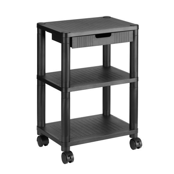 Βάση για εκτυπωτή 3 επιπέδων με συρτάρι αποθήκευσης Υ62,20.x42,80x30,50εκ - Image 3