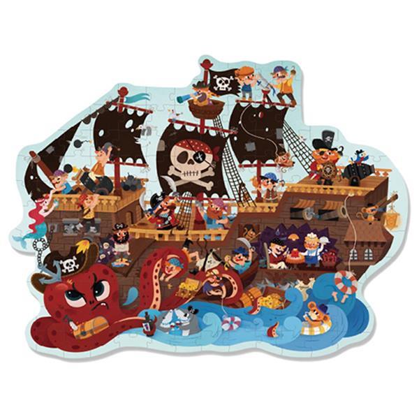 Mideer παζλ με κοπτικό "Πειρατικό καράβι" 142 τεμαχίων - Image 3