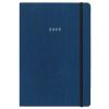 Next ημερολόγιο 2025 fabric ημερήσιο flexi μπλε με λάστιχο 14x21εκ.
