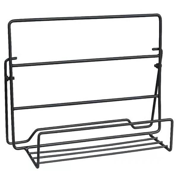 Σταντ κοσμημάτων μεταλλικό μαύρο 27x9xY20εκ. - Image 2