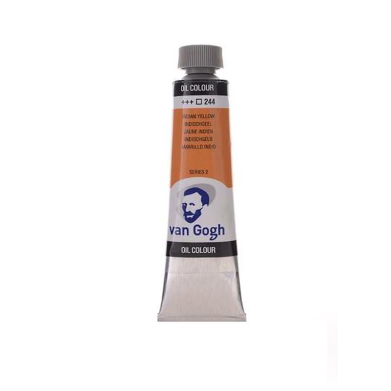 Talens van gogh χρώματα λαδιού 60ml (244-Indian yellow) - Image 2