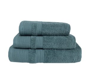 Πετσέτα μονόχρωμη 100% βαμβάκι πεννιε 550gsm 50x100εκ. πράσινο