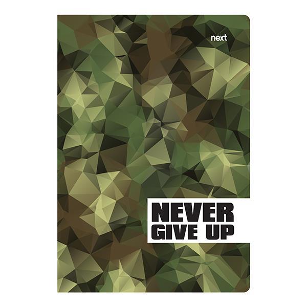 Next trends Never give up τετράδιο καρφίτσα 17x25εκ. 40φ. - Image 2