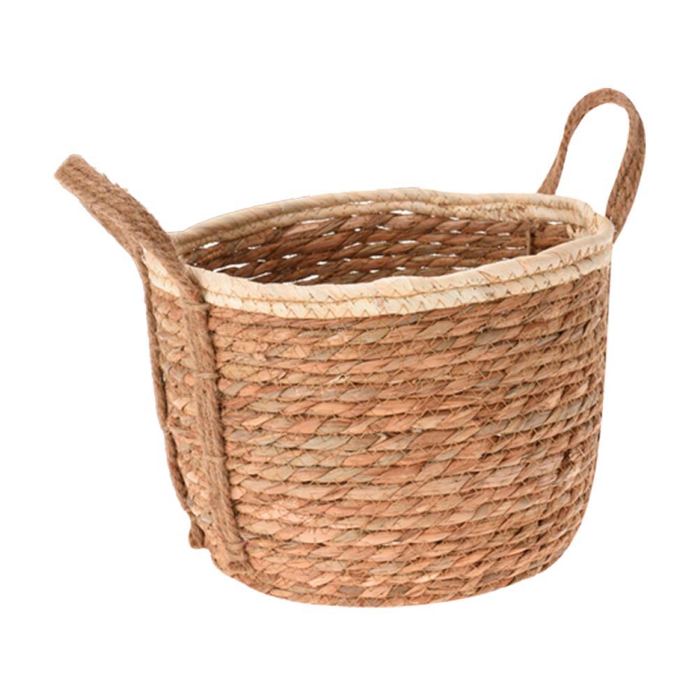 Καλάθι ψάθινο μεγάλο Υ29x Ø32εκ. - Image 2