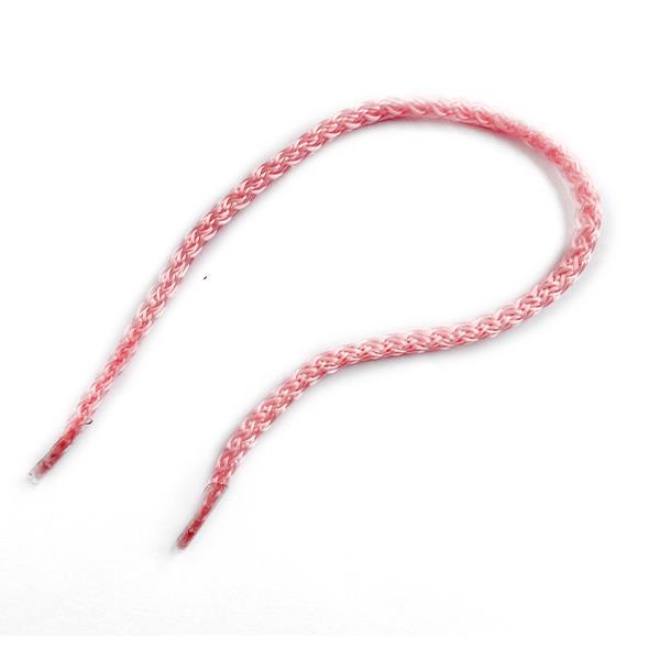 Κορδόνι για χερούλι τσάντας 35εκ., με πλαστικούς ακροδέκτες, ροζ - Image 3