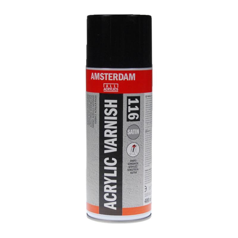 Talens amsterdam σπρέυ acrylic varnish satin 116 400ml - Image 2