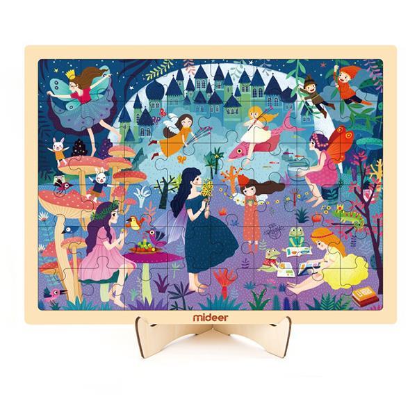 Mideer παζλ ξύλινο "Fairy Princess" 48 τεμαχίων - Image 2