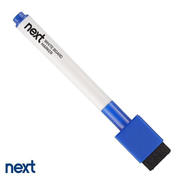 Next μαρκαδόρος μπλε λευκού πίνακα με σφουγγάρι - Image 3