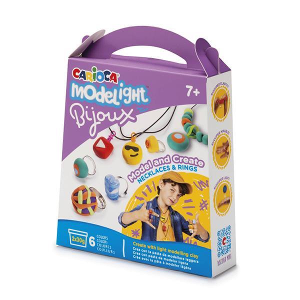 Carioca Κιτ κατασκευής κοσμημάτων (κολιέ και δαχτυλίδια) με εργαλεία - Image 3