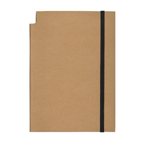 Next Promo μπλοκ ριγέ Α5 80φ. ριγέ με οικολογικό εξώφυλλο και λάστιχο - Image 2