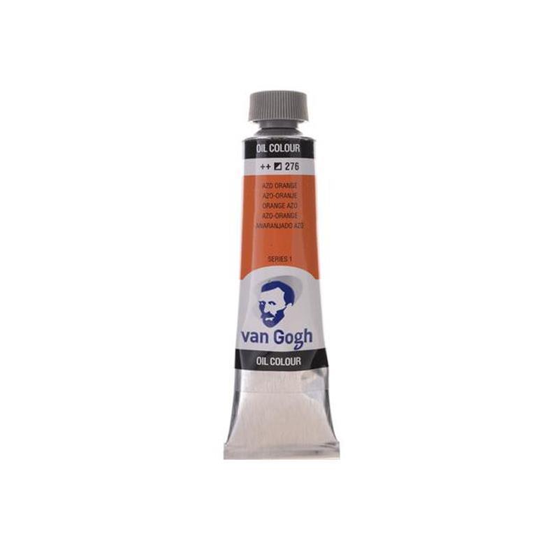 Talens van gogh χρώματα λαδιού 60ml (276-Azo orange) - Image 2