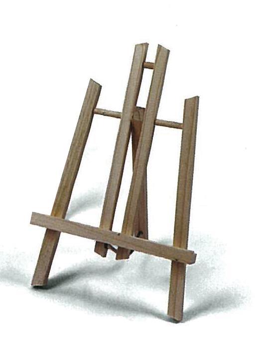 Καβαλέτο ξύλινο μικρό Υ50x24εκ. - Image 2