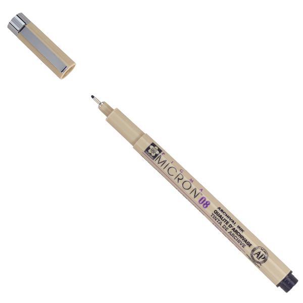 Sakura Pigma Micron μαρκαδόρος σχεδίου 08 0.5 mm μαύρο - Image 2