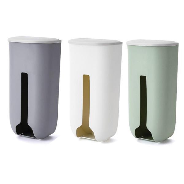 Θήκη αποθήκευσης πλαστικών τσαντών 11,5x7,5x26εκ. κοκτέηλ - Image 3