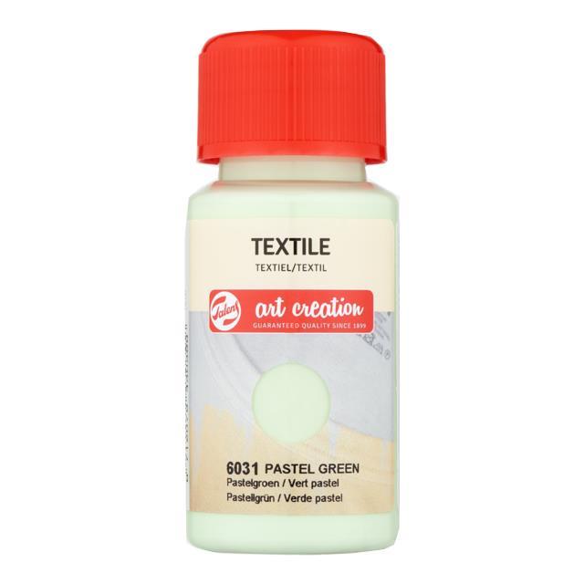 Talens χρώμα textile 6031 pastel green 50ml - Image 2