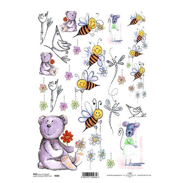 Ριζόχαρτο "kiddie" 21x29εκ. (ITD-R088) - Image 2