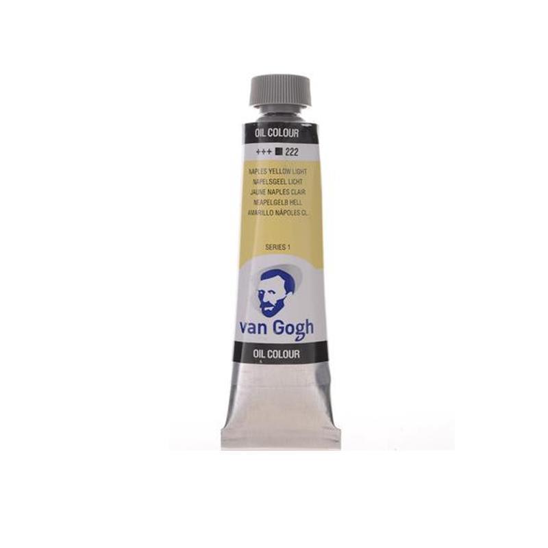 Talens van gogh χρώματα λαδιού 60ml (222-Naples yellow light) - Image 2