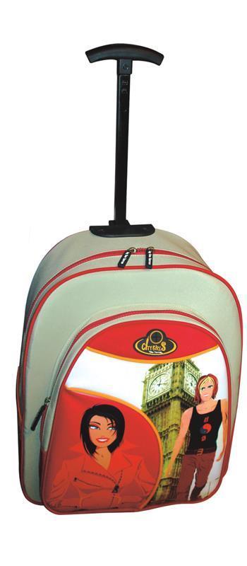 Τσάντα τρόλευ city girls london 33χ42εκ. - Image 2