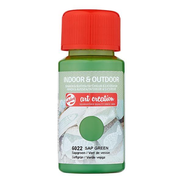 Talens χρώμα indoor/outdoor 6022 sap green 50ml - Image 2