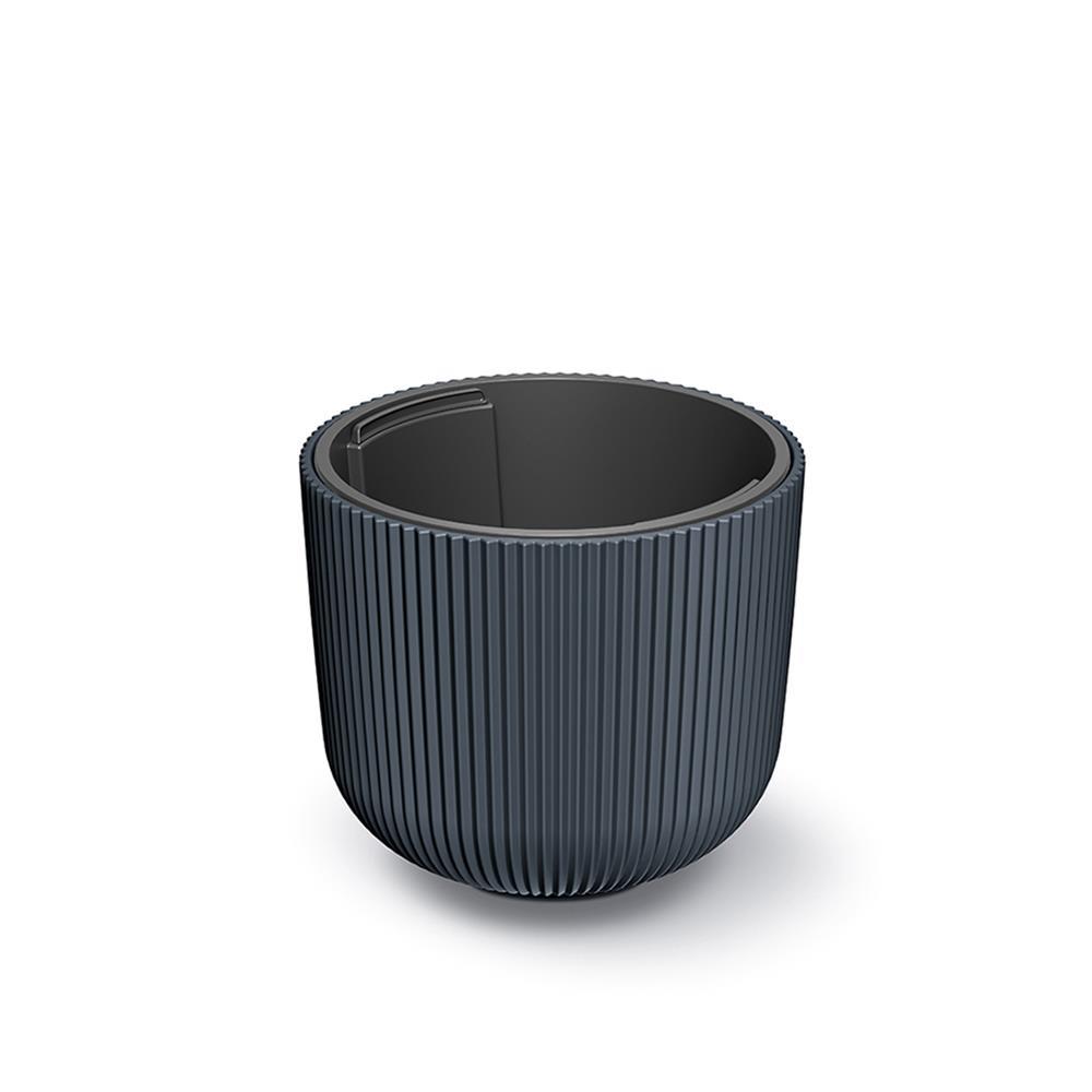 Γλάστρα - κασπώ Milly ανθρακί Y25,7xΦ29,8εκ. - Image 2