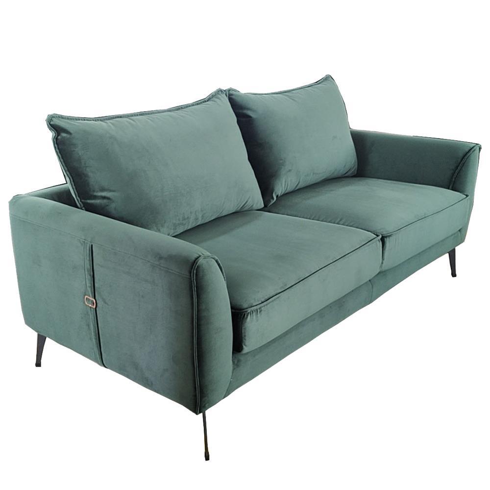 Καναπές διθέσιος Nextdeco Harold πετρόλ Y87x180x88εκ. - Image 5