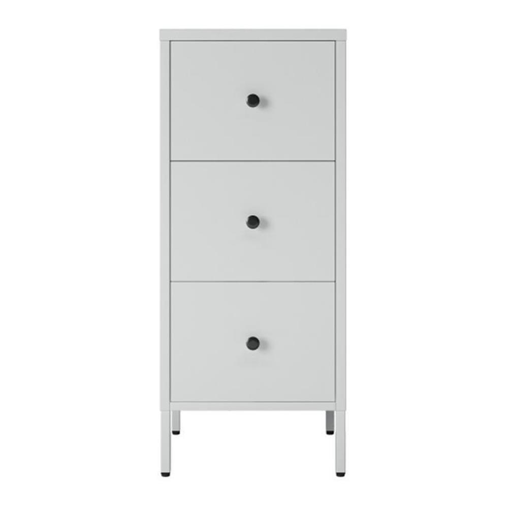 Ραφιέρα μεταλλική Nextdeco με 3 συρτάρια Υ102x43x40εκ. - Image 4