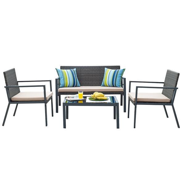 Ibiza σετ σαλόνι εξωτερικού χώρου 4τμχ - Image 2