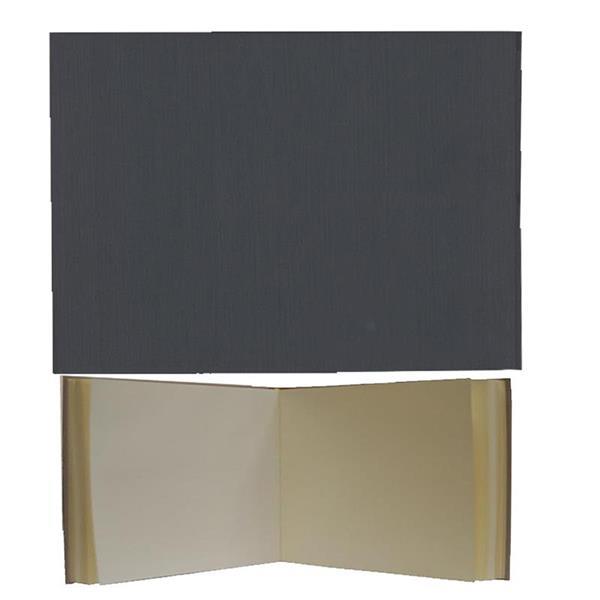 Νext βιβλίο εντυπώσεων γκρι, Α4 landscape, 80 σαμουά φύλλα 120γρ. - Image 2