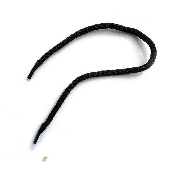 Κορδόνι για χερούλι τσάντας 35εκ., με πλαστικούς ακροδέκτες, μαύρο - Image 3