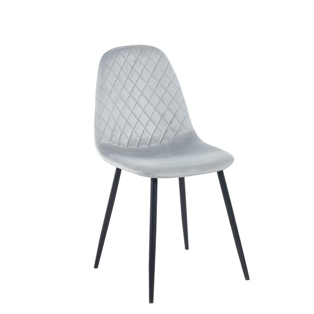 Καρέκλα μεταλλική Nextdeco Iris γκρι Υ84,5x43x40 εκ - Image 4